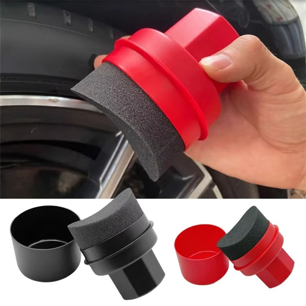 Curved Tire Polishing Sponge w - Wax Applicator Pad 评论和价格