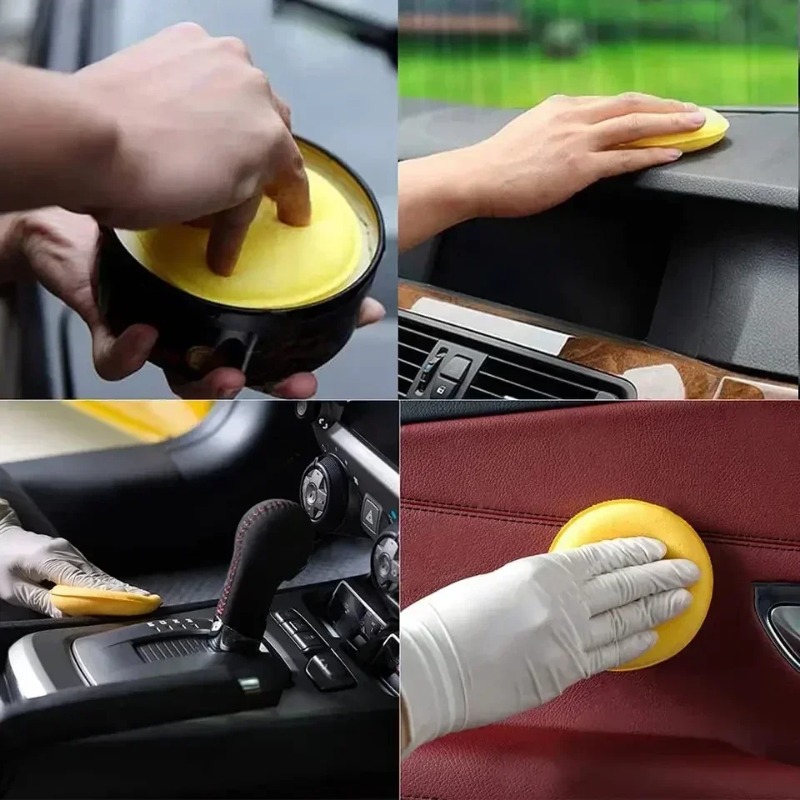 6PCS Car Care Foam Wax Applica - Wax Applicator Pad 评论和价格