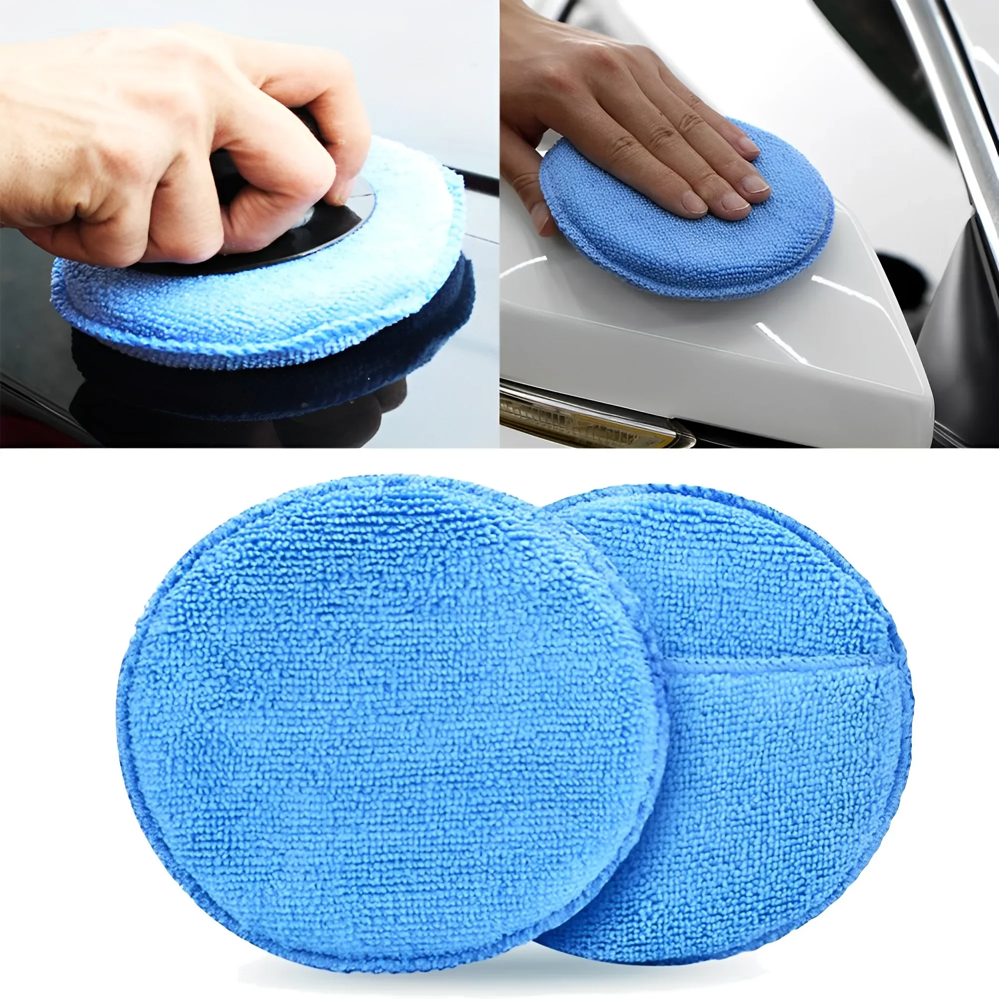10Pcs Car Detailing Applicator - Wax Applicator Pad 评论和价格