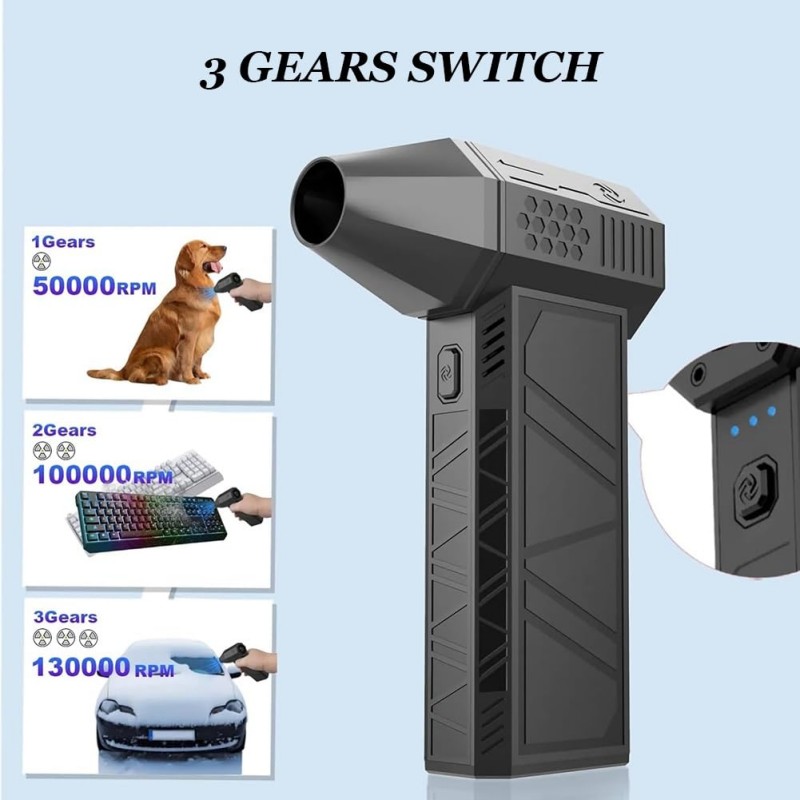 Turbo Jet Blower 130000RPM Pow - Dryer Car Blower 评论和价格