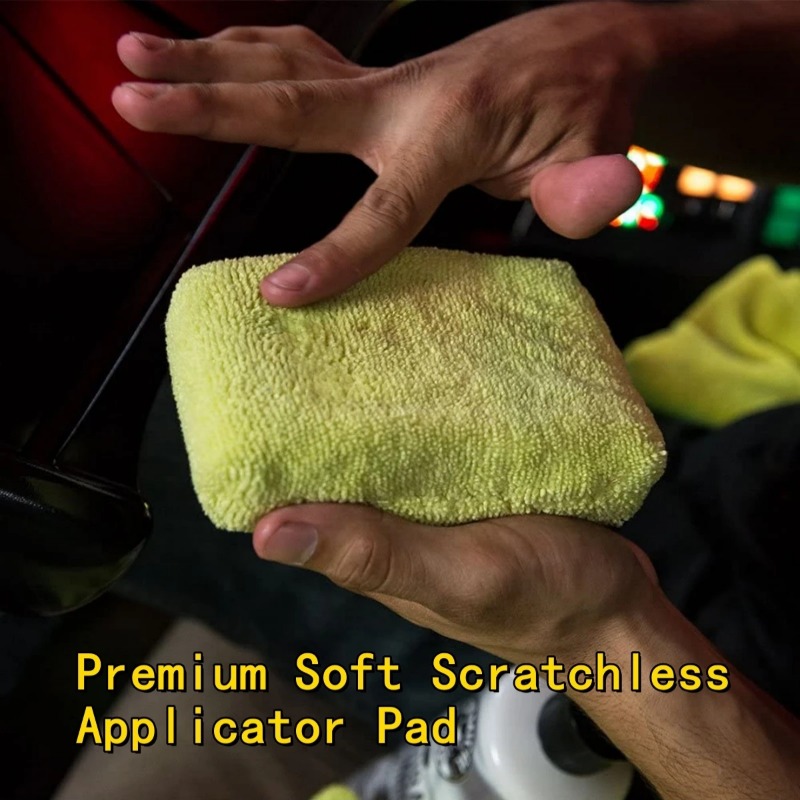 8PCS Microfibre Car Wax Applic - Wax Applicator Pad 评论和价格