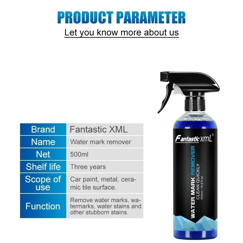 Muli-function 500ML Water Mark - Car Shampoo Ph 评论和价格